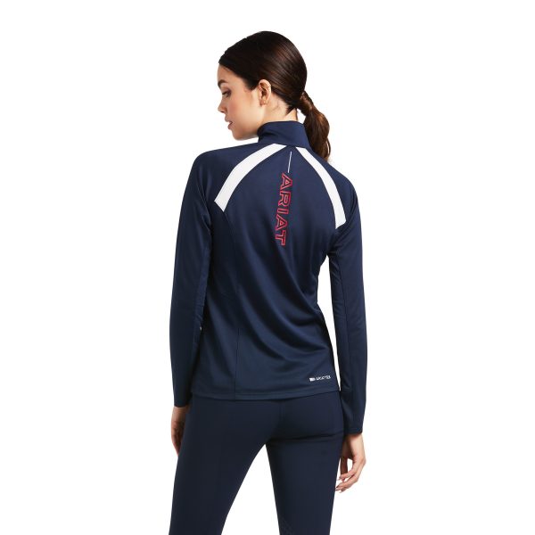 Ariat Sunstopper 2.0 1/4 Zip Team Navy - Bild 2