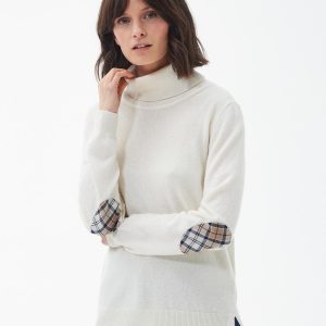 Barbour Pendle Roll-Neck Cream Fawn