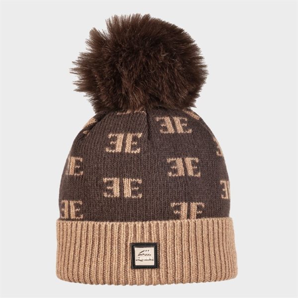 Equiline Bobble Hat Egife Liquorice - Bild 2