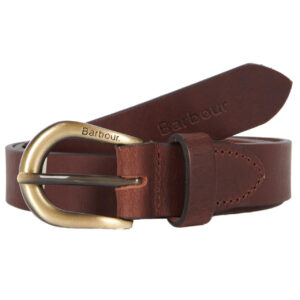 Barbour Allanton Ladies Leather Belt Brown