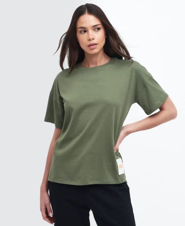 Barbour International Henlow Tee Green Smoke