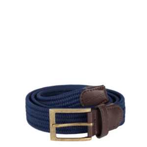 Barbour Nevis Stretch Webbing Belt Navy