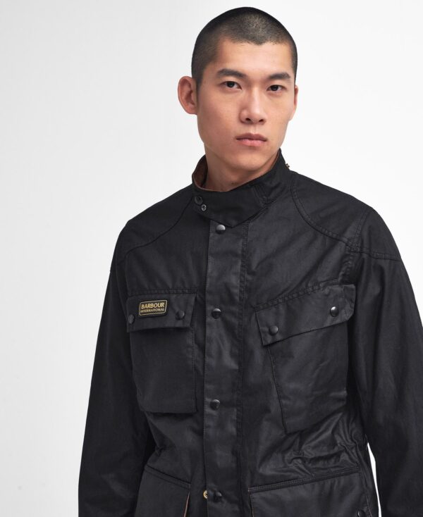 Barbour International Westross Wax jkt Black