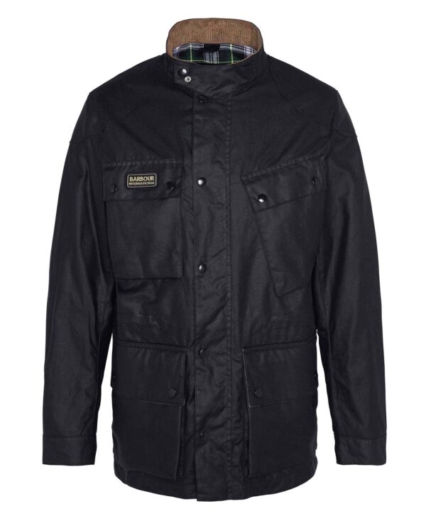 Barbour International Westross Wax jkt Black - Bild 6