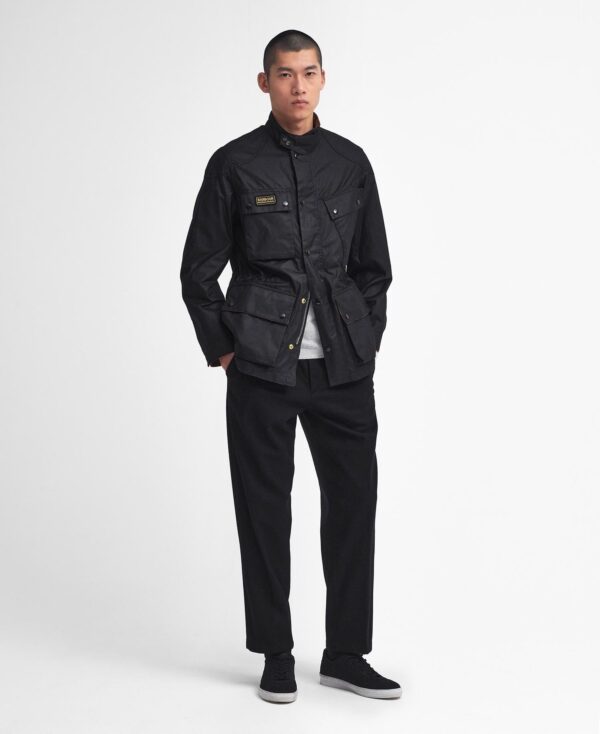 Barbour International Westross Wax jkt Black - Bild 4
