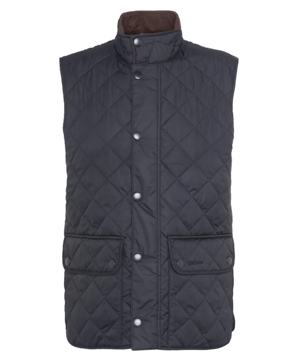 Barbour New Lowerdale Gilet Navy - Bild 8