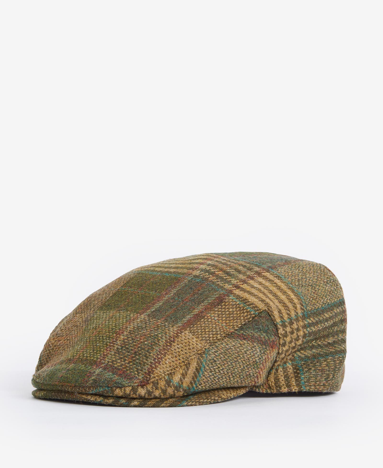 Barbour tweed flat cap online