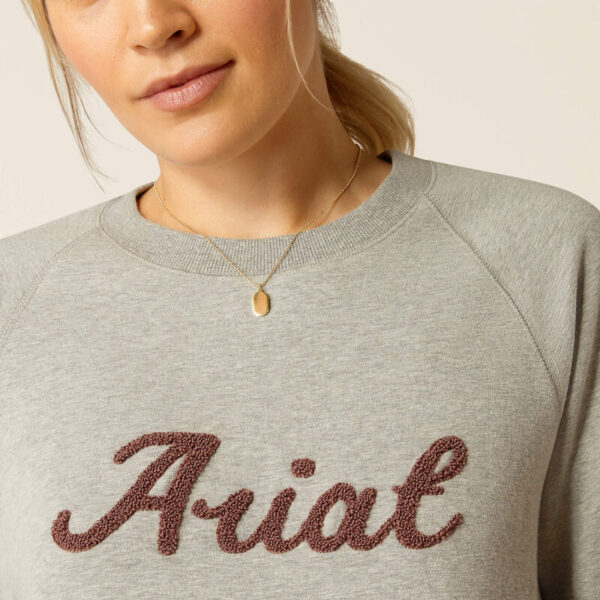 Ariat Benicia Sweatshirt Heather Grey - Bild 4