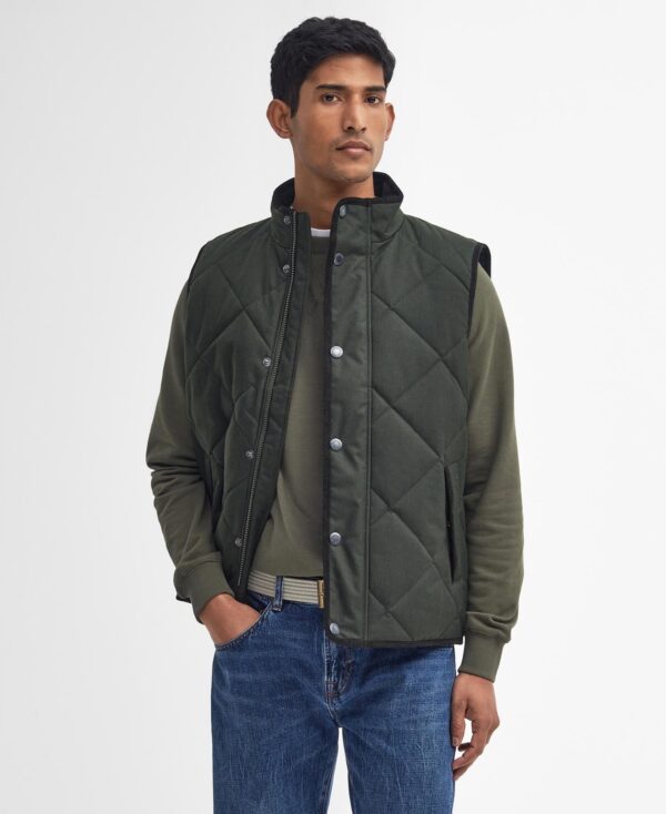 Barbour Holburn Qulted Gilet Sage