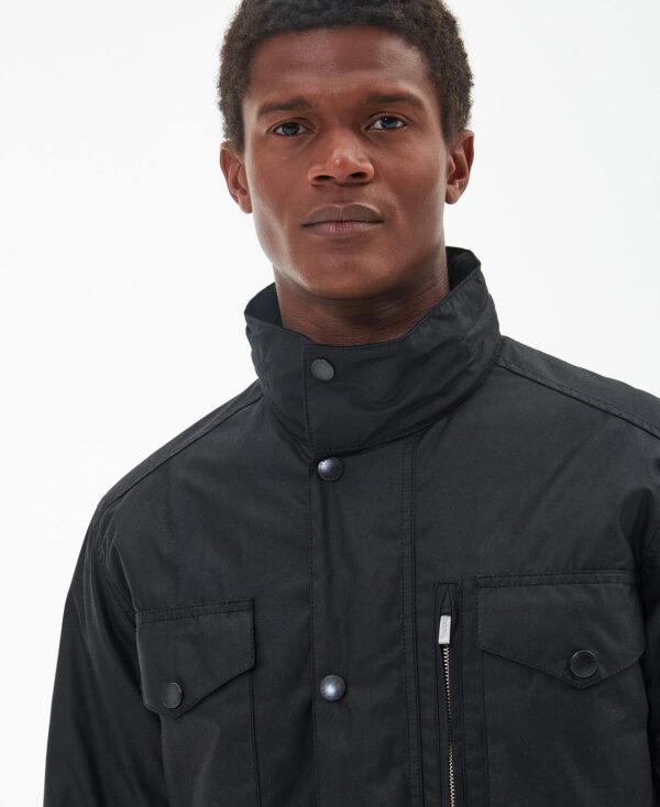 Barbour Sapper Wax jkt Black - Bild 6