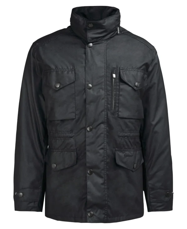 Barbour Sapper Wax jkt Black - Bild 5