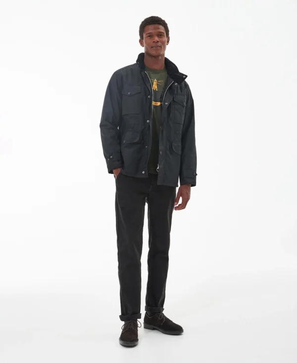 Barbour Sapper Wax jkt Black - Bild 2