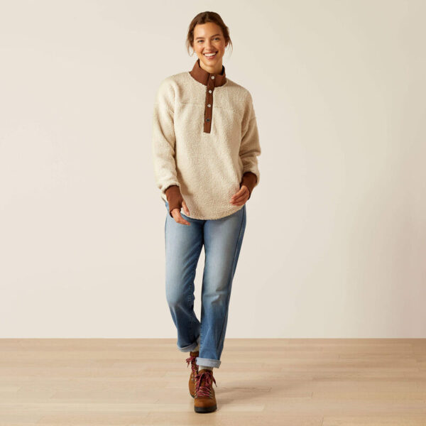Ariat Doyen Swtshrt, Natural/soft silt - Bild 2