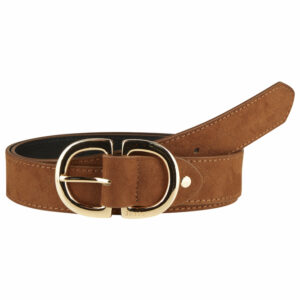 Eskadron Faux Leather Belt Heritage Almond