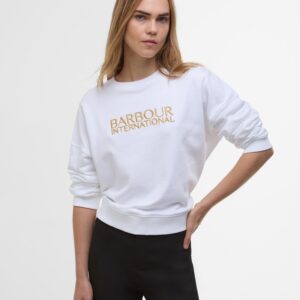 Barbour Intl Dakota Sweatshirt White