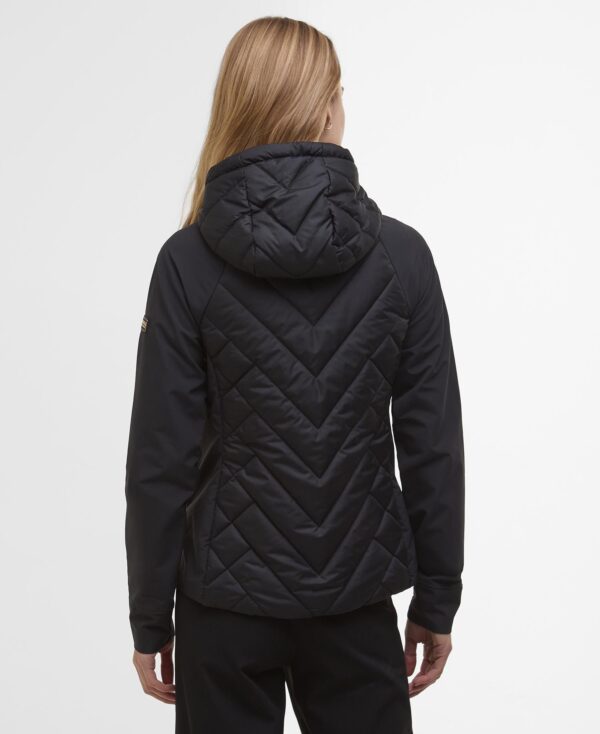 Barbour Intl Dakota Quilted Sweat Black - Bild 6