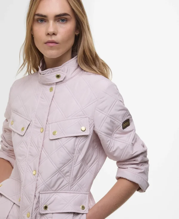 Barbour Intl Halsey Quilt Qrystal Pink - Bild 5