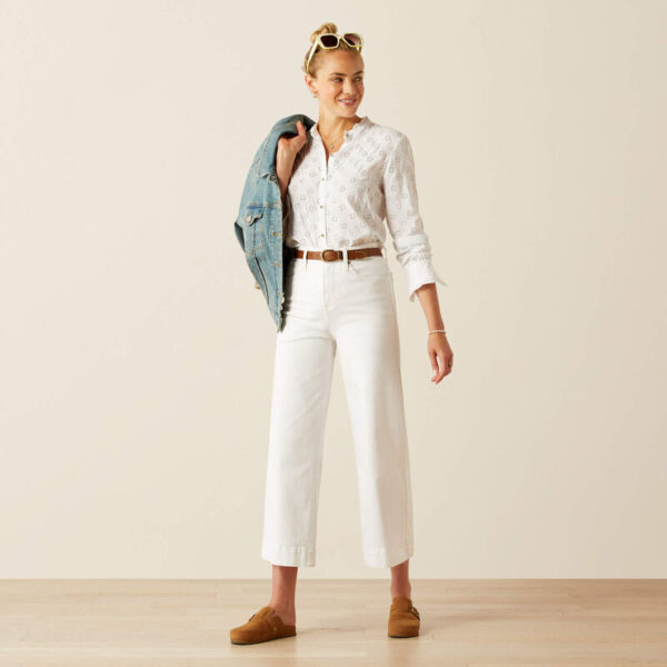 Ariat Clarion LS Blues  White Eyelet - Bild 2
