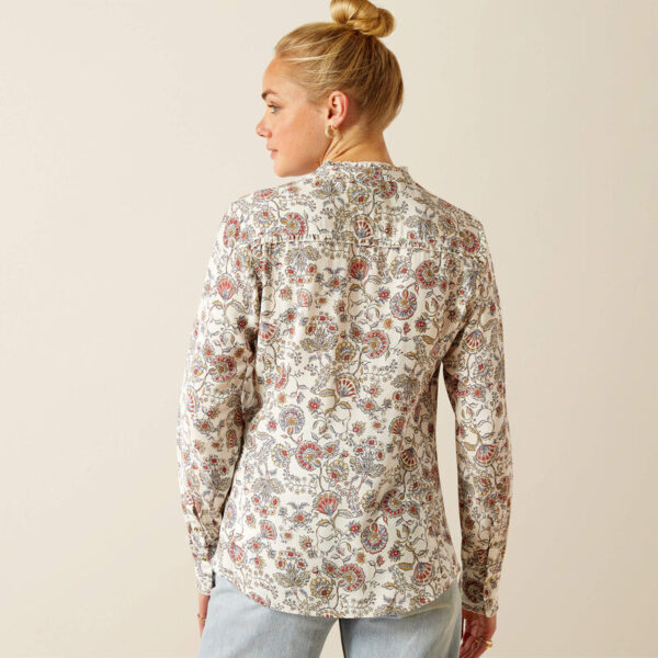 Ariat Clarion LS Blues Paisley Perennial - Bild 3
