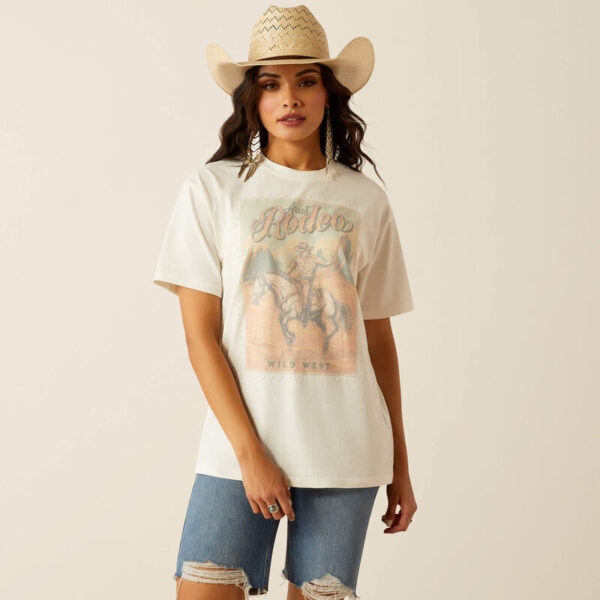 Ariat Rodeo SS T-Shirt Cloud Dancer