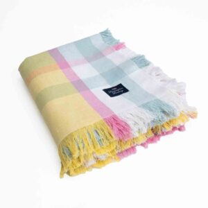 Lexington Check Lin/Cott Tablecloth YE 180*180