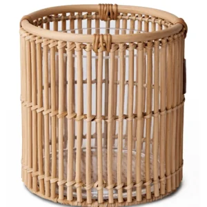 Lexington Round  Rattan candle 17*17*29