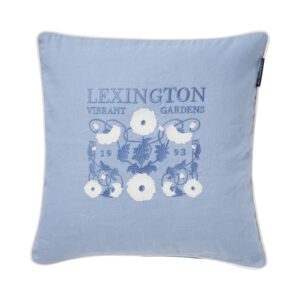 Lexington Vibrant Garden Lin/Cot Pillow 50*50 Blue