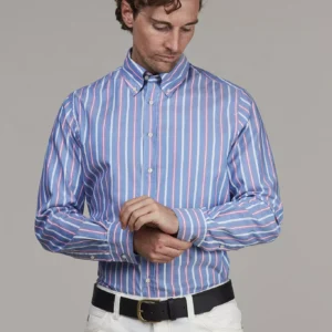 Hansen Vivid stripe shirt