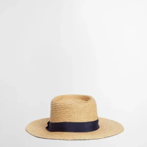Barbour Lily Straw Hat Natural