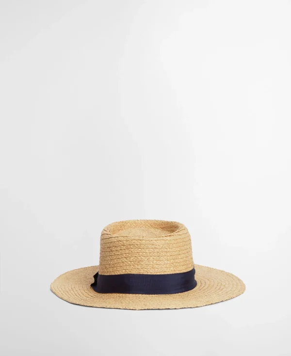 Barbour Lily Straw Hat Natural