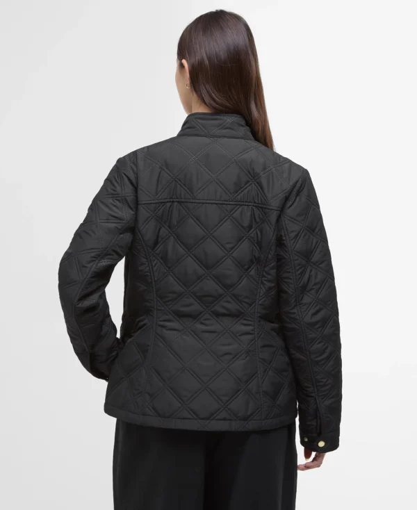 Barbour Intl Halsey Quilt Black - Bild 7