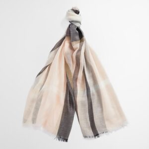 Barbour Maisy Tartan Scarf Primos Safari Dress Tar