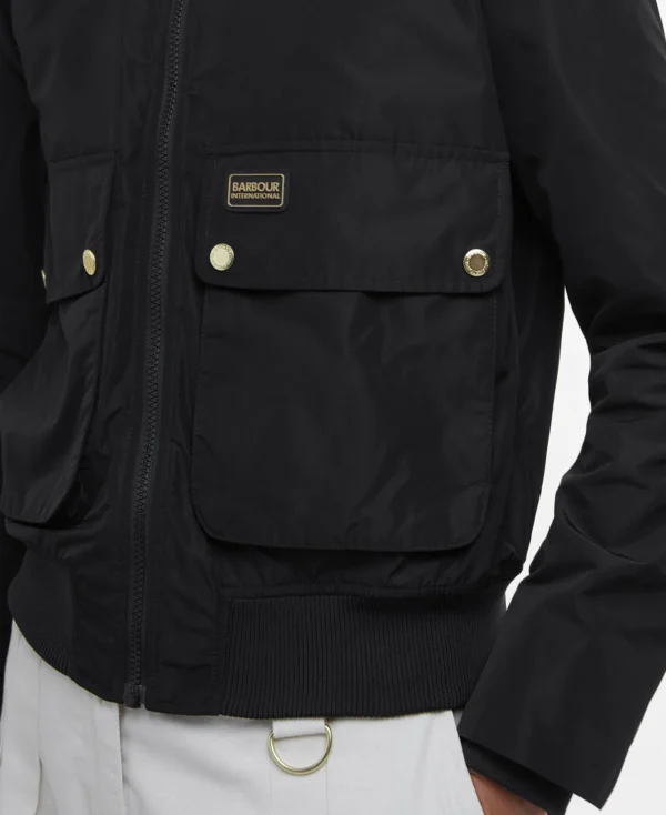 Barbour Intl Priya SP Bomber jkt Black - Bild 5