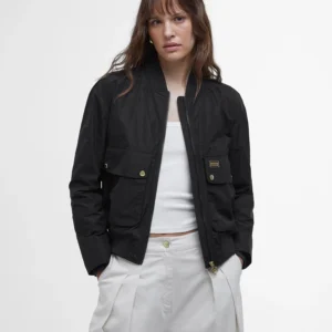 Barbour Intl Priya SP Bomber jkt Black