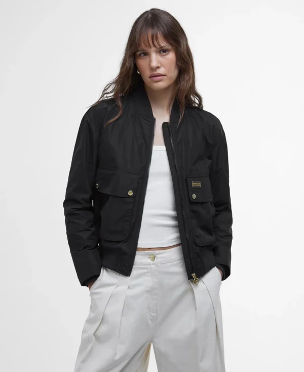 Barbour Intl Priya SP Bomber jkt Black