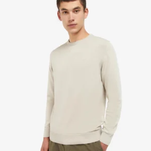Barbour Pima Cotton Crew Neck Mist