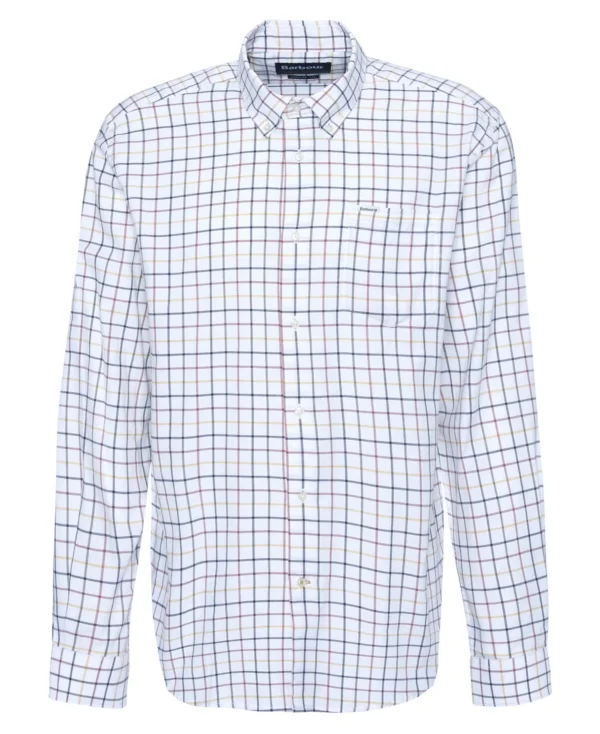 Barbour Caswell Tattersall RF Shirt Navy - Bild 3