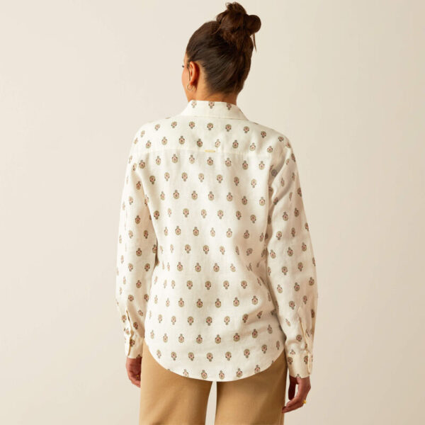 Ariat Pocklington LS Blouse Echoing Motif - Bild 3