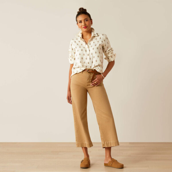 Ariat Pocklington LS Blouse Echoing Motif - Bild 2