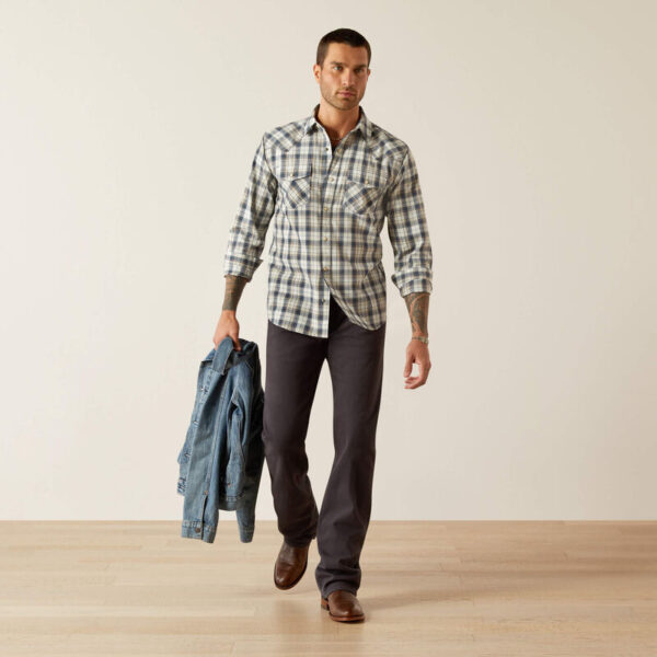 Ariat Hampton Retro Shirt Navy - Bild 3