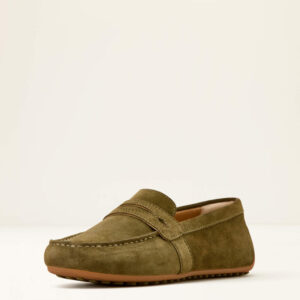 Ariat Selene Driving Moc Dark Olive Suede
