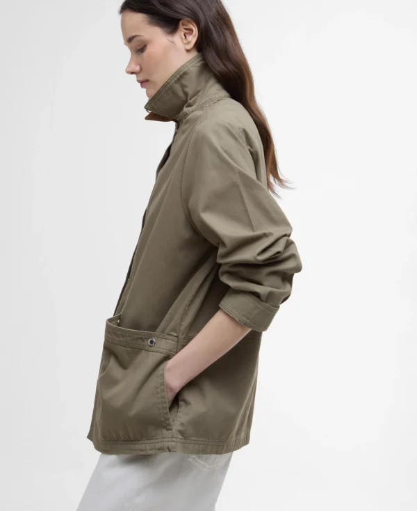 Barbour Sonnie Casual Jkt Dusky Green - Bild 5