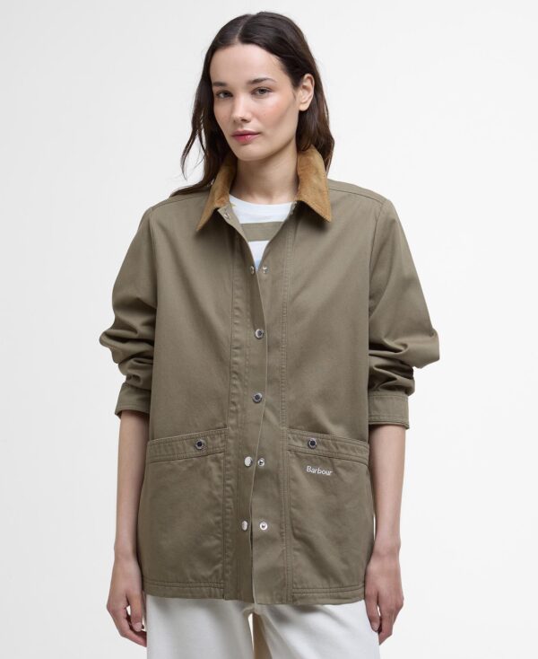 Barbour Sonnie Casual Jkt Dusky Green
