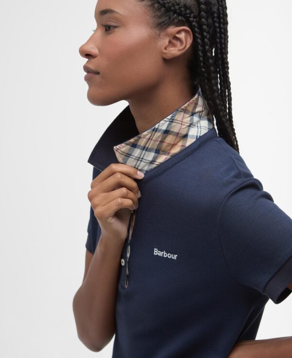 Barbour Polo Dress Navy - Bild 7