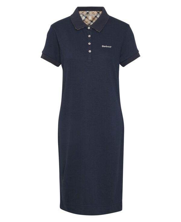 Barbour Polo Dress Navy - Bild 4