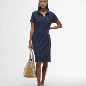 Barbour Polo Dress Navy