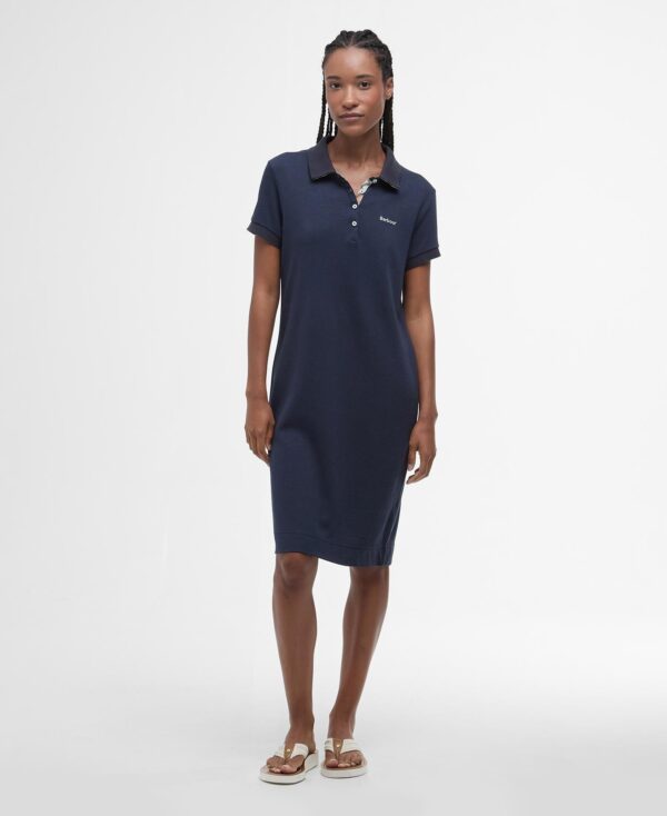 Barbour Polo Dress Navy - Bild 3