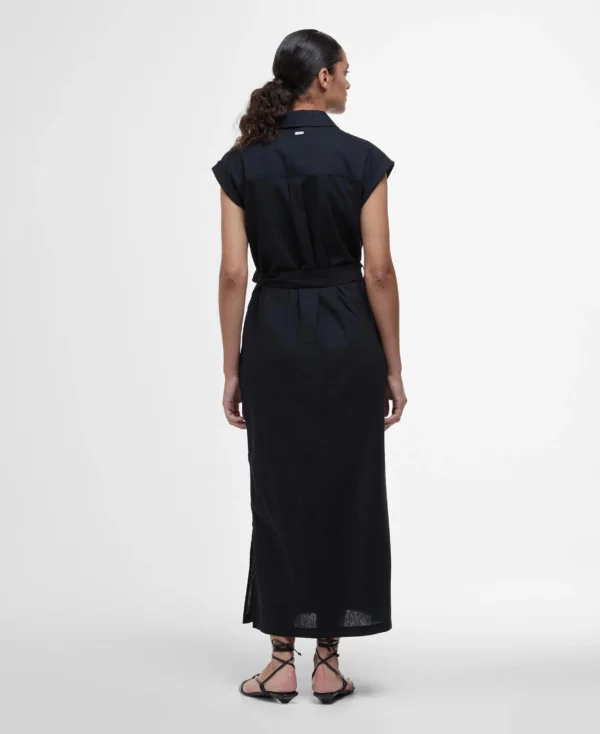 Barbour Birdie Maxi Dress Svart - Bild 2