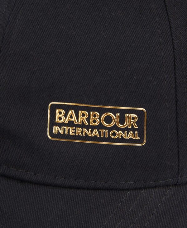 Barbour Intl Norton Cap Black - Bild 4