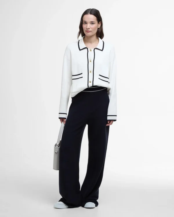 Barbour Jasmine Knitted Jumper White - Bild 2